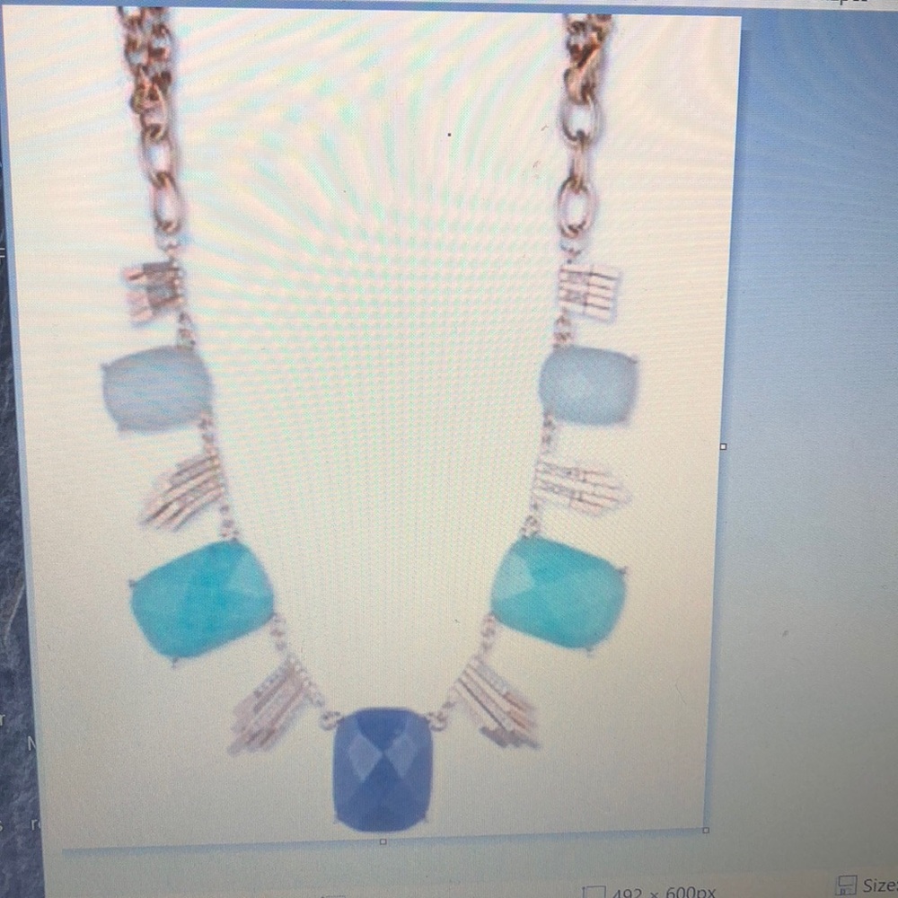 Lonna Lilly Gold-Tone Blue Stone